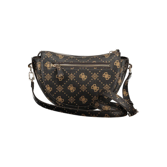 Дамска чанта Guess Jeans Marrone Полиуретан