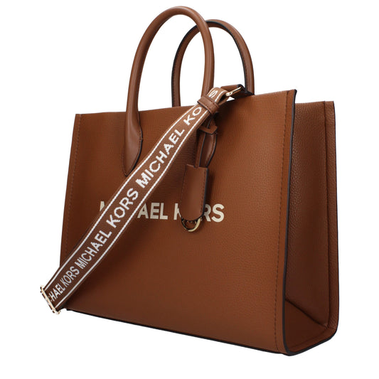 Дамска чанта Michael Kors от кафява кожа