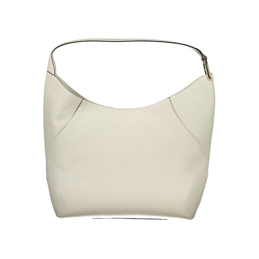 Дамска чанта Furla от бяла кожа