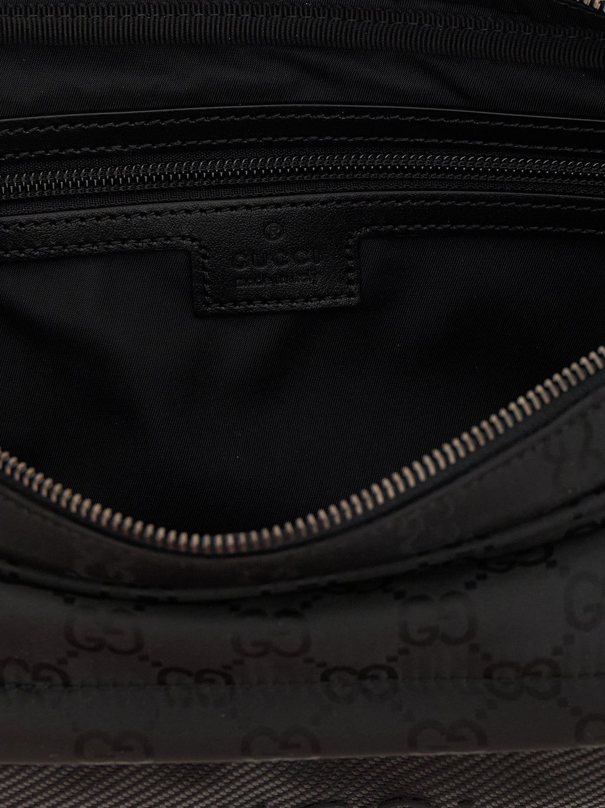 Gucci Black Polyester Crossbody Bag