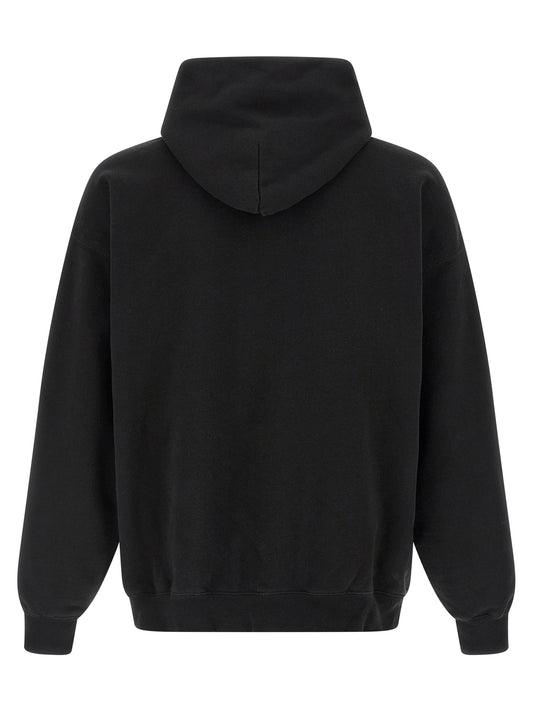 Balenciaga Black Cotton Sweatshirt