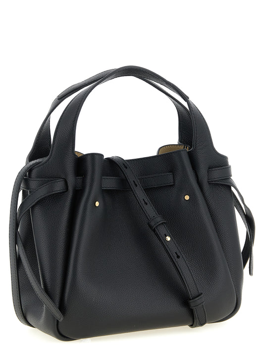 Tory Burch Black Cowhide Handbag