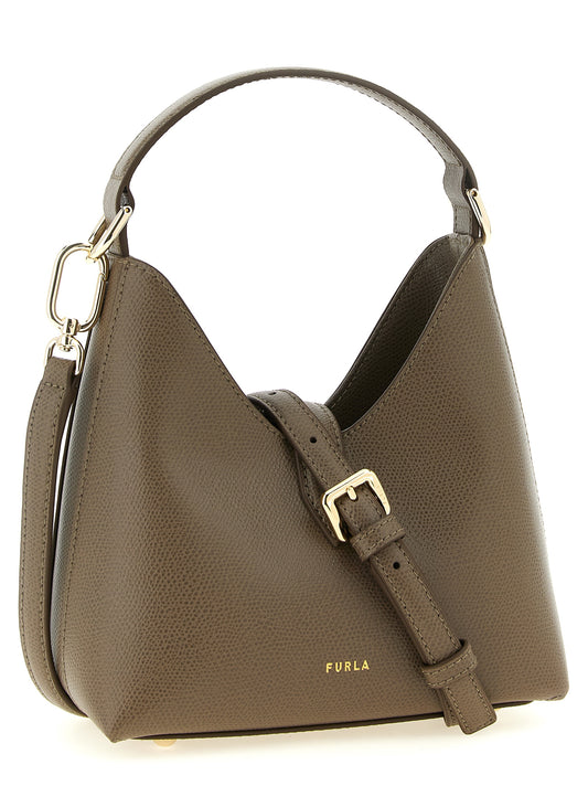 Дамска чанта Furla от телешка кожа в два цвята