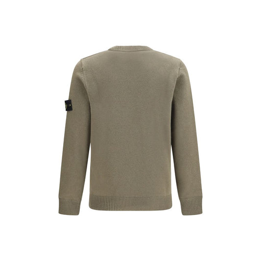 Stone Island Bicolor Cotton Sweatshirt