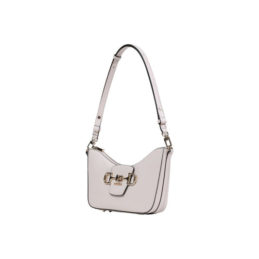 Розова полиетиленова чанта Guess
