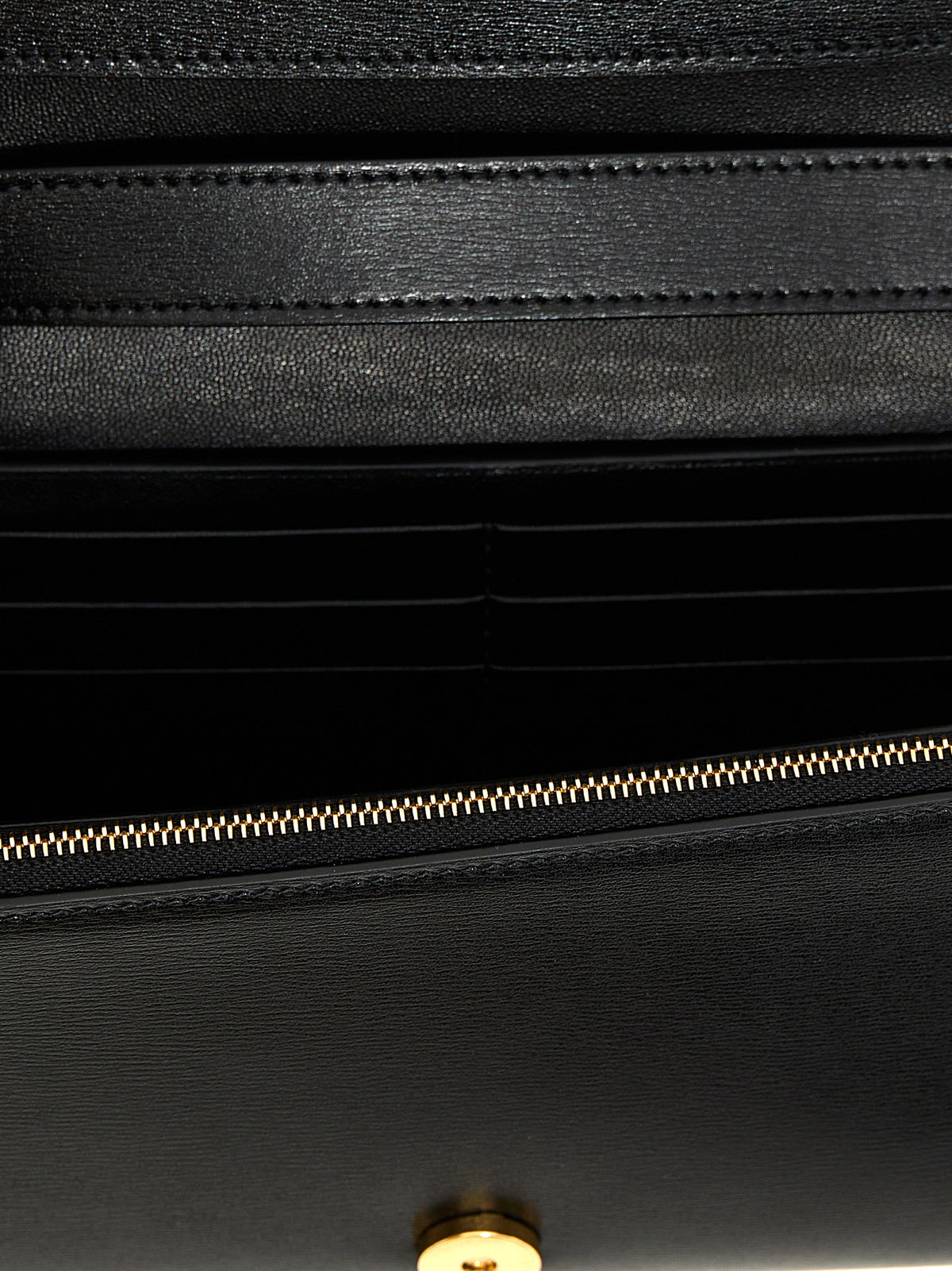 Jil Sander Black Leather Crossbody Bag