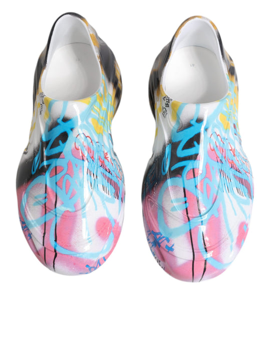Обувки Dolce & Gabbana Multicolor Graffiti Daymaster