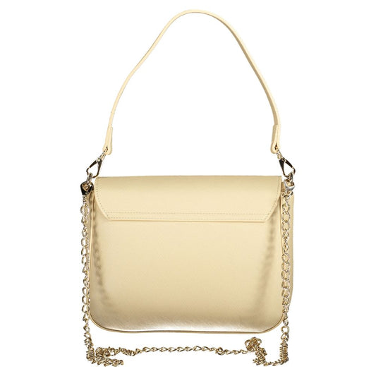Mario Valentino Beige Polyurethane Women Bag