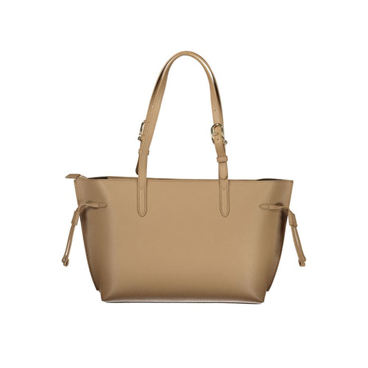 Дамска чанта Furla Marrone от кожа