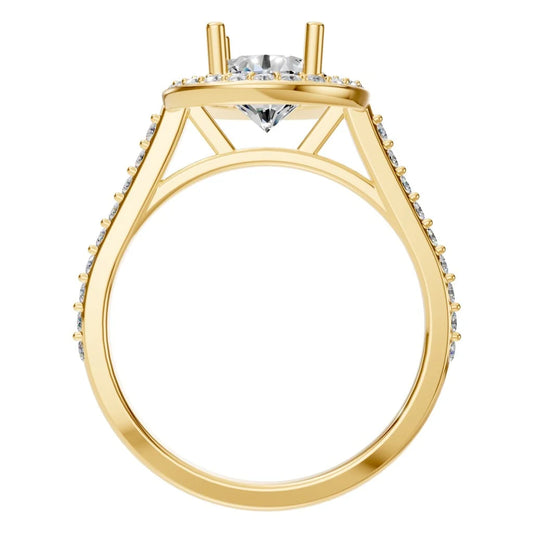 Ring Accent Halo Round