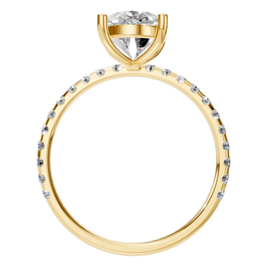 Ring Accent Solitaire Round 6