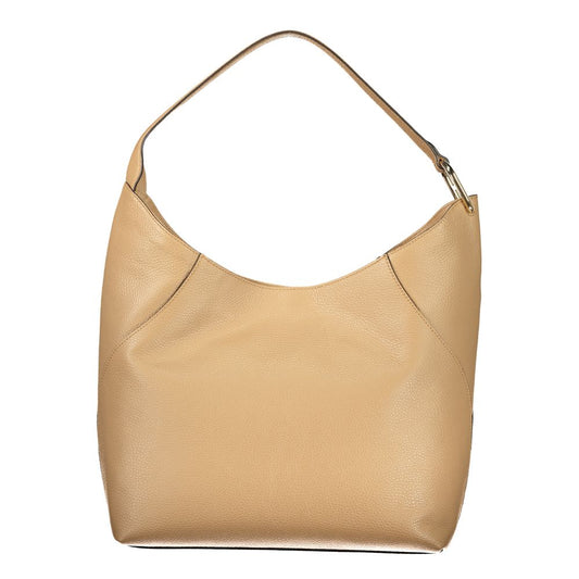 Дамска чанта Furla Marrone от естествена кожа