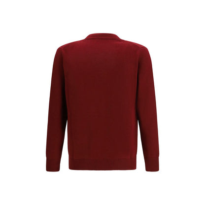 Gucci Bordeaux Wool Cardigan