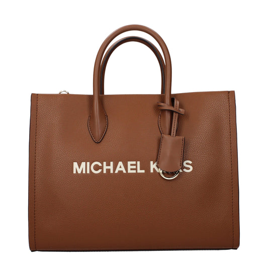Дамска чанта Michael Kors от кафява кожа