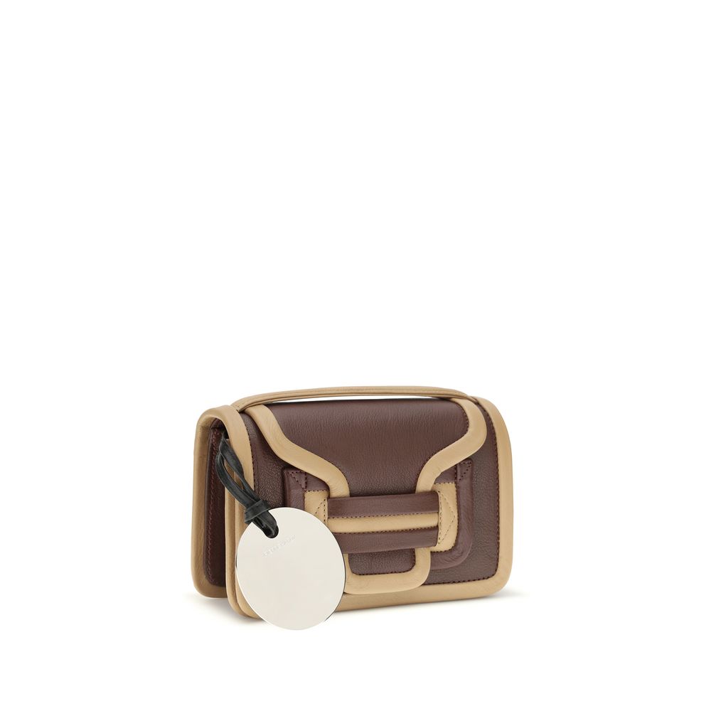 Pierre Hardy Brown Leather Shoulder Bag