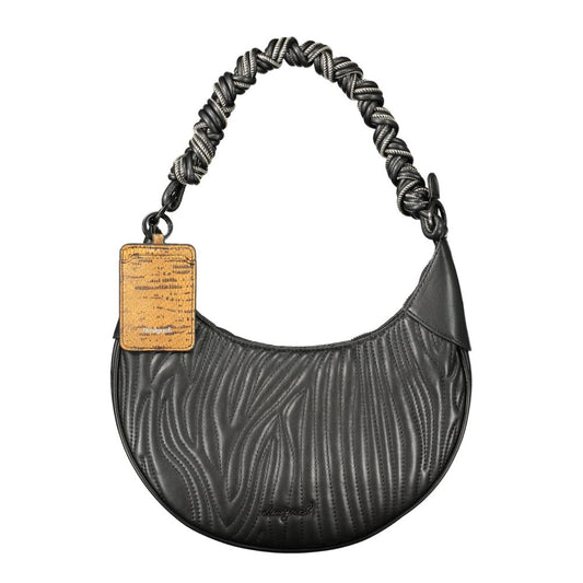 Desigual Nero Полиуретанова дамска чанта