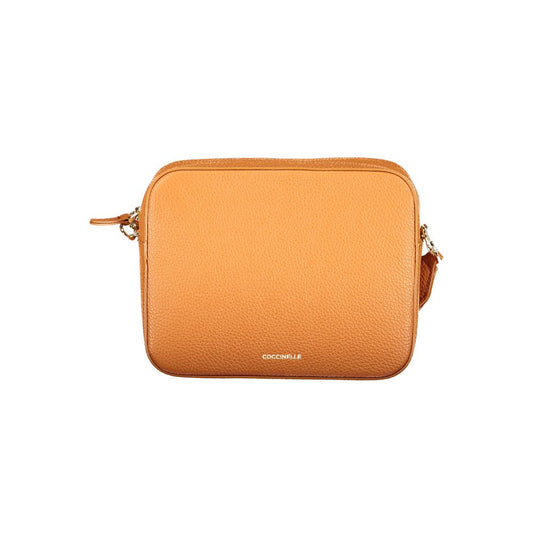 Coccinelle Arancione Leather Women Handbag