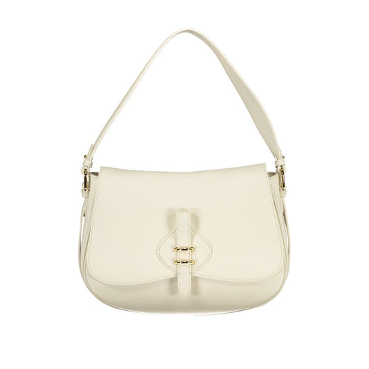 Дамска чанта Coccinelle Bianco от кожа
