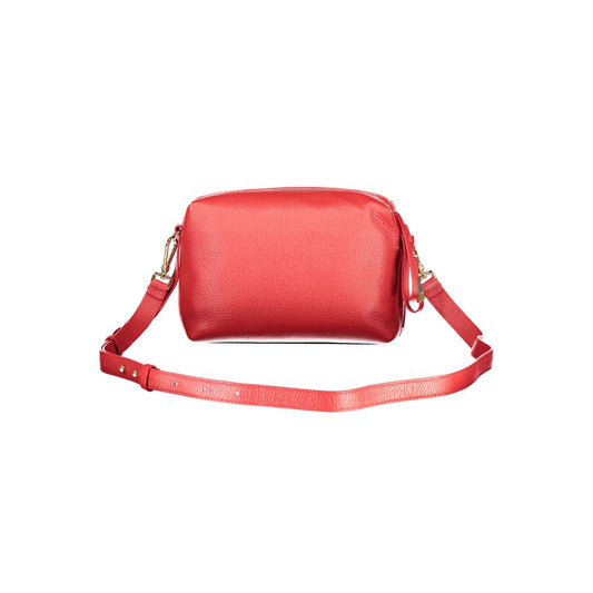 Дамска чанта Coccinelle Rosso от естествена кожа