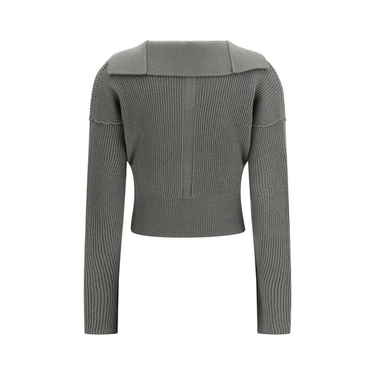Rick Owens Bicolor Wool Oves Aries Sweatshirt