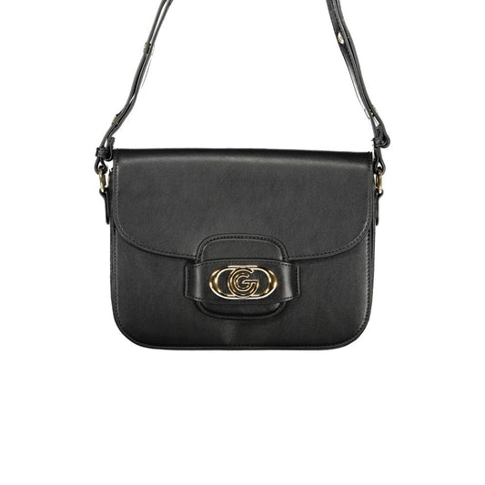 Дамска чанта Gabriella G By Gabriella Gucci, черна, от полиуретан