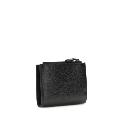 Balenciaga Black Lamb Ovis Aries Wallet