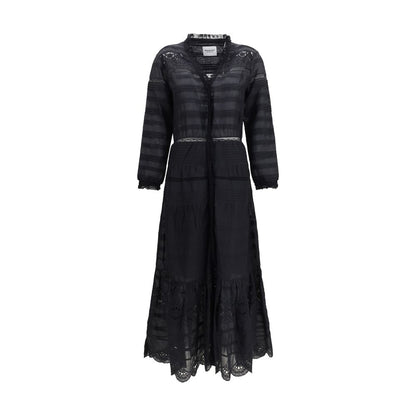 Isabel Marant Étoile Black Cotton Casual Dress