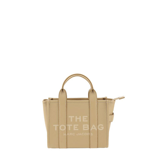 Чанта Marc Jacobs от телешка кожа (Bos Taurus) в бежов цвят