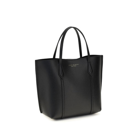 Tory Burch Черна чанта от телешка кожа Bos Taurus