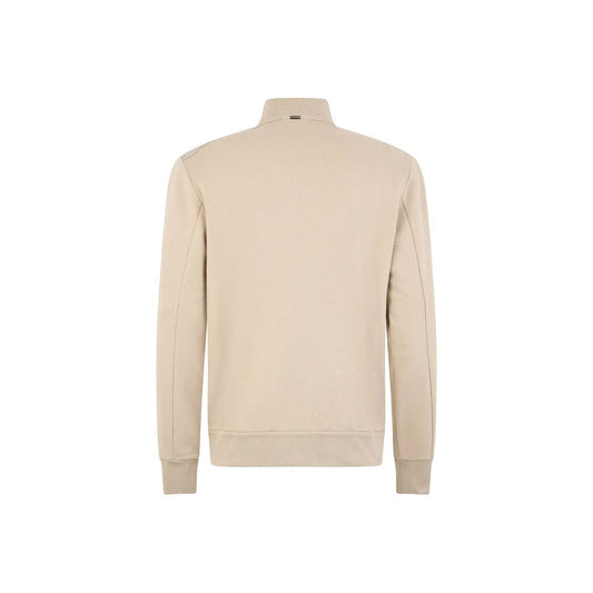Herno Beige Cotton Sweatshirt