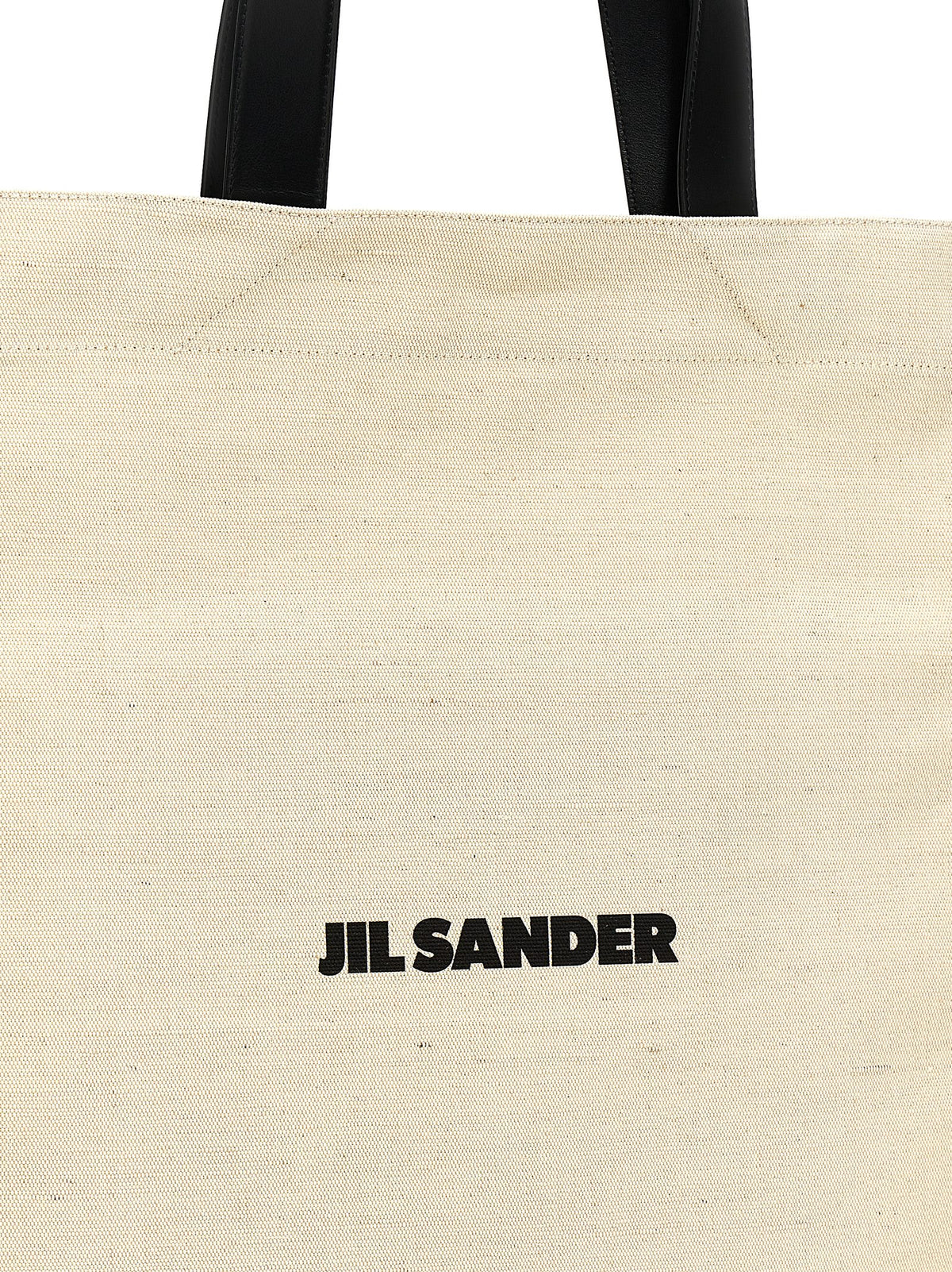 Jil Sander Bicolor Jute Tote Bag