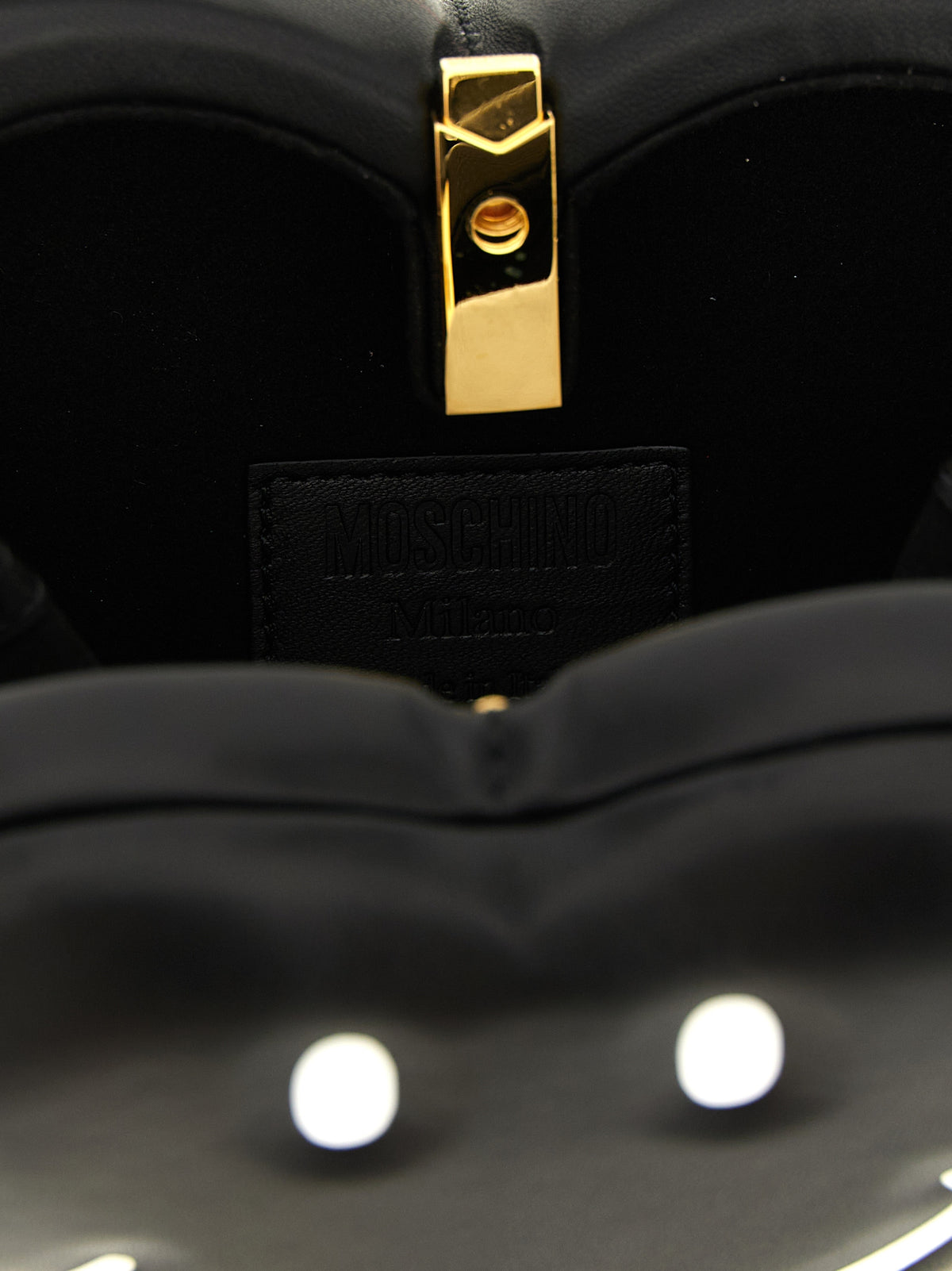 Moschino Black Polyester Handbag