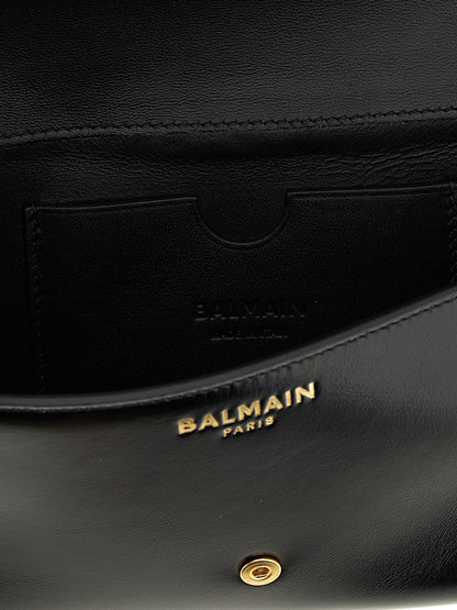 Balmain Black Calfskin Cardholder