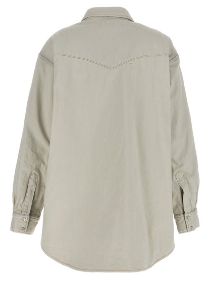 Maison Margiela White Cotton Denim Jacket