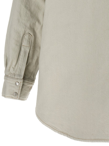 Maison Margiela White Cotton Denim Jacket
