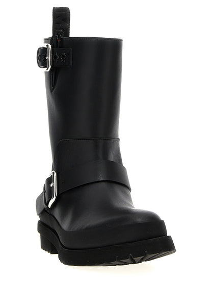 Stella McCartney Black Polyester Ankle Boots