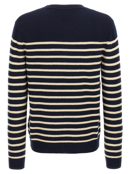 Valentino Garavani Blue Virgin Wool Cardigan