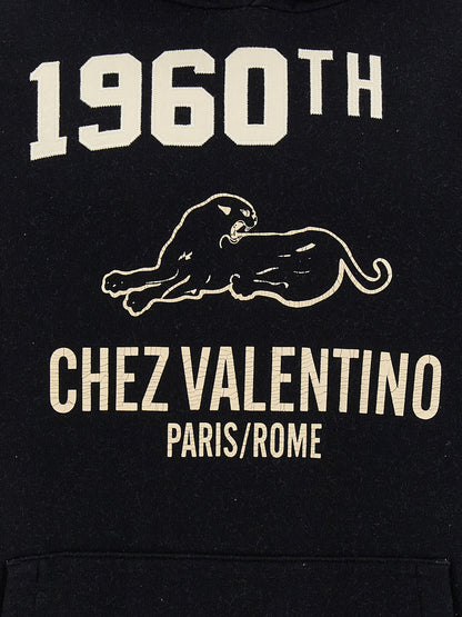 Valentino Garavani Black Cotton Sweatshirt