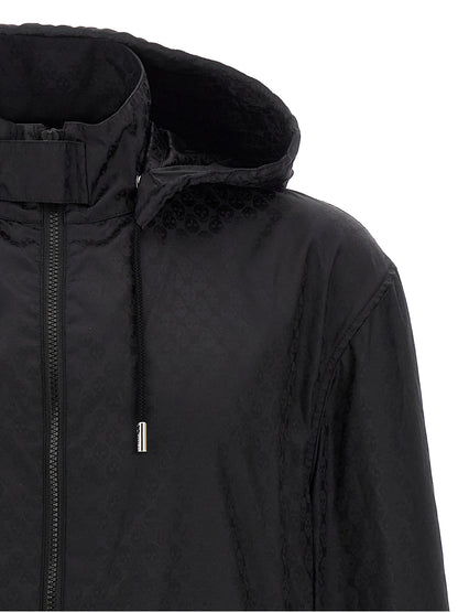 Alexander McQueen Black Polyamide Shell Jacket