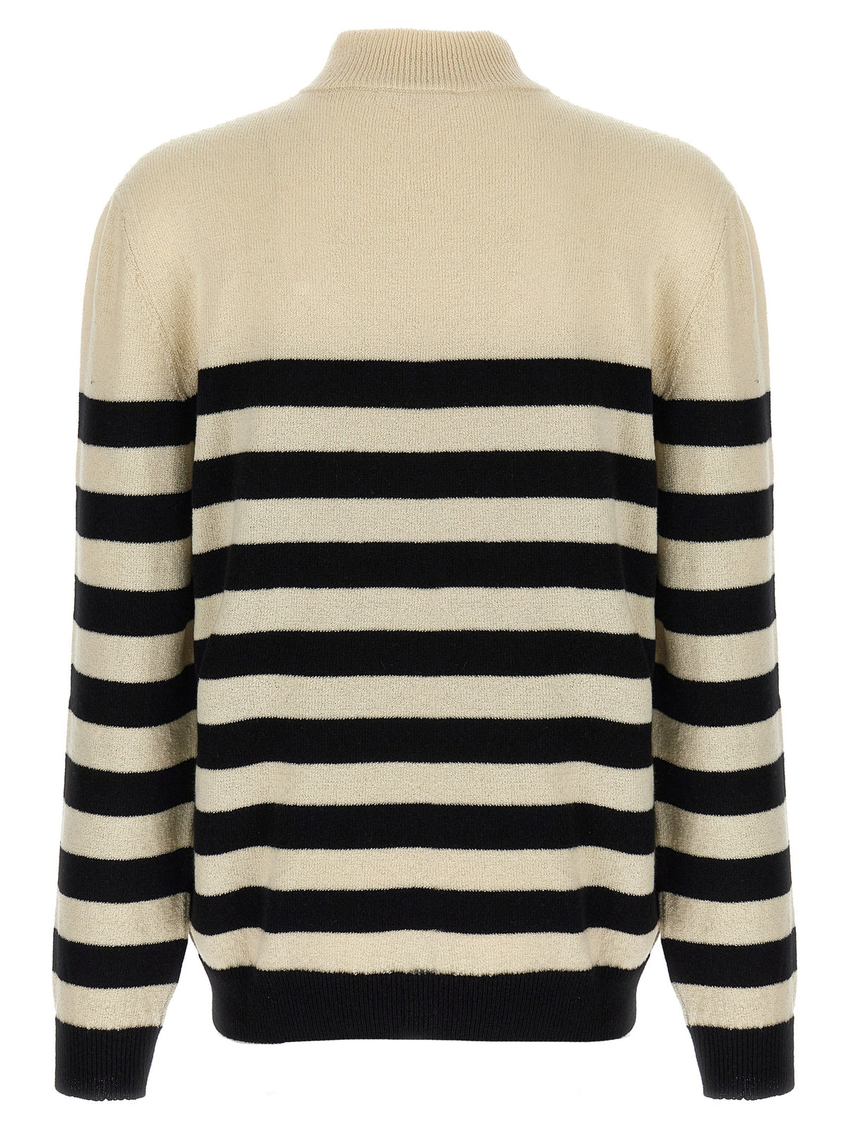 Balmain Bicolor Wool Cardigan