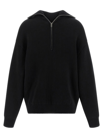 Balenciaga Black Cotton Cardigan