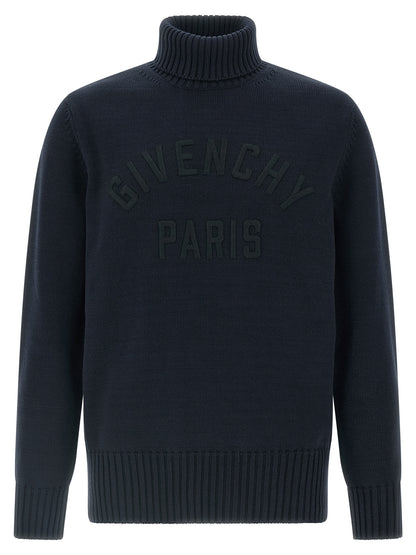 Givenchy Blue Cotton Cardigan