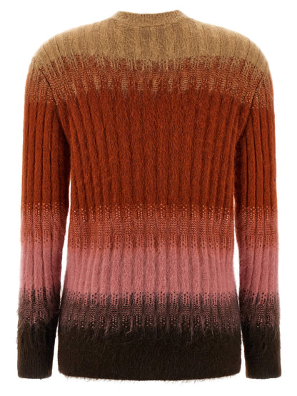 Fendi Multicolor Wool Cardigan