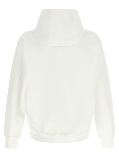 Casablanca White Organic Cotton Sweatshirt