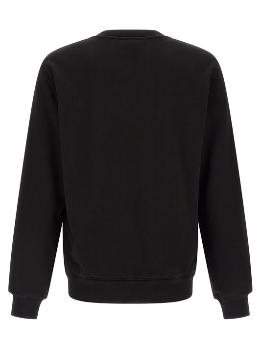 Dolce & Gabbana Black Cotton Sweatshirt