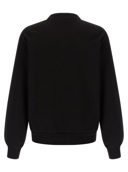 Dolce & Gabbana Black Cotton Sweatshirt