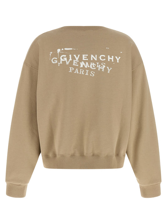 Givenchy Beige Cotton Sweatshirt