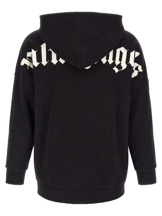 Palm Angels Bicolor Cotton Sweatshirt