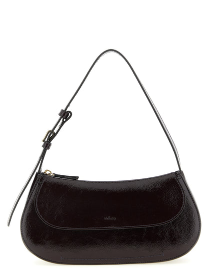 Mulberry Purple Calfskin Shoulder Bag