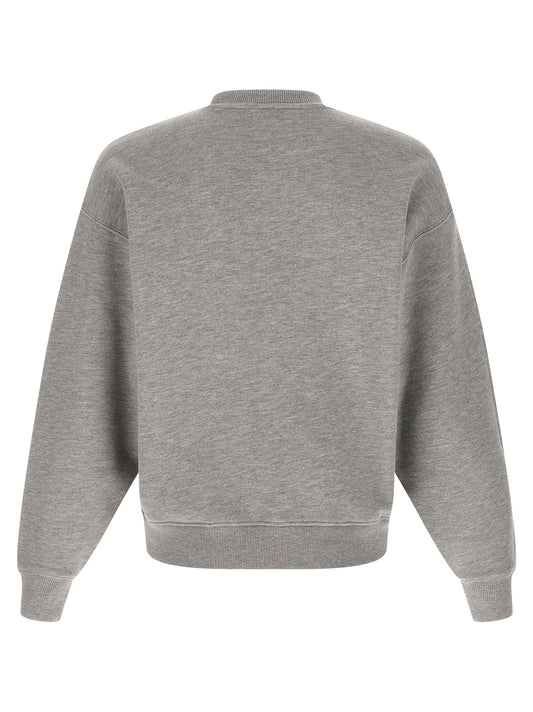 Autry Gray Cotton Sweatshirt